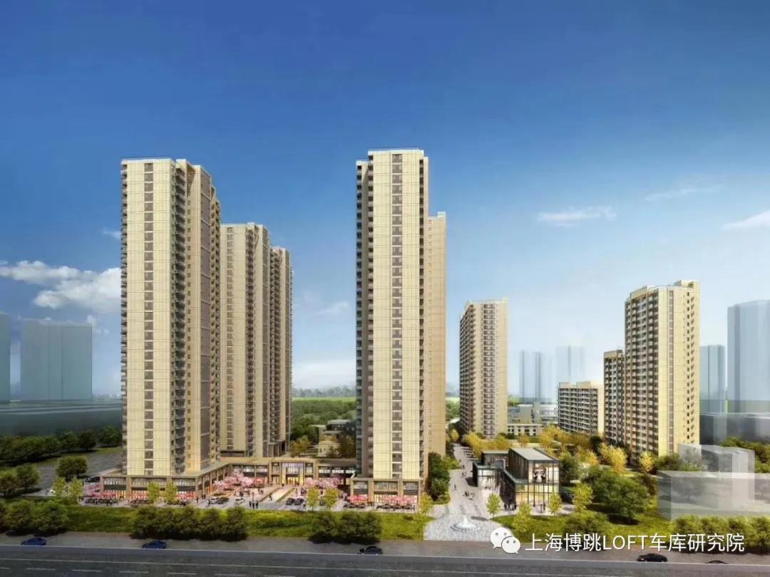 盘锦采用了LOFT车库武汉当代集团春风十里项目现已结构封顶！